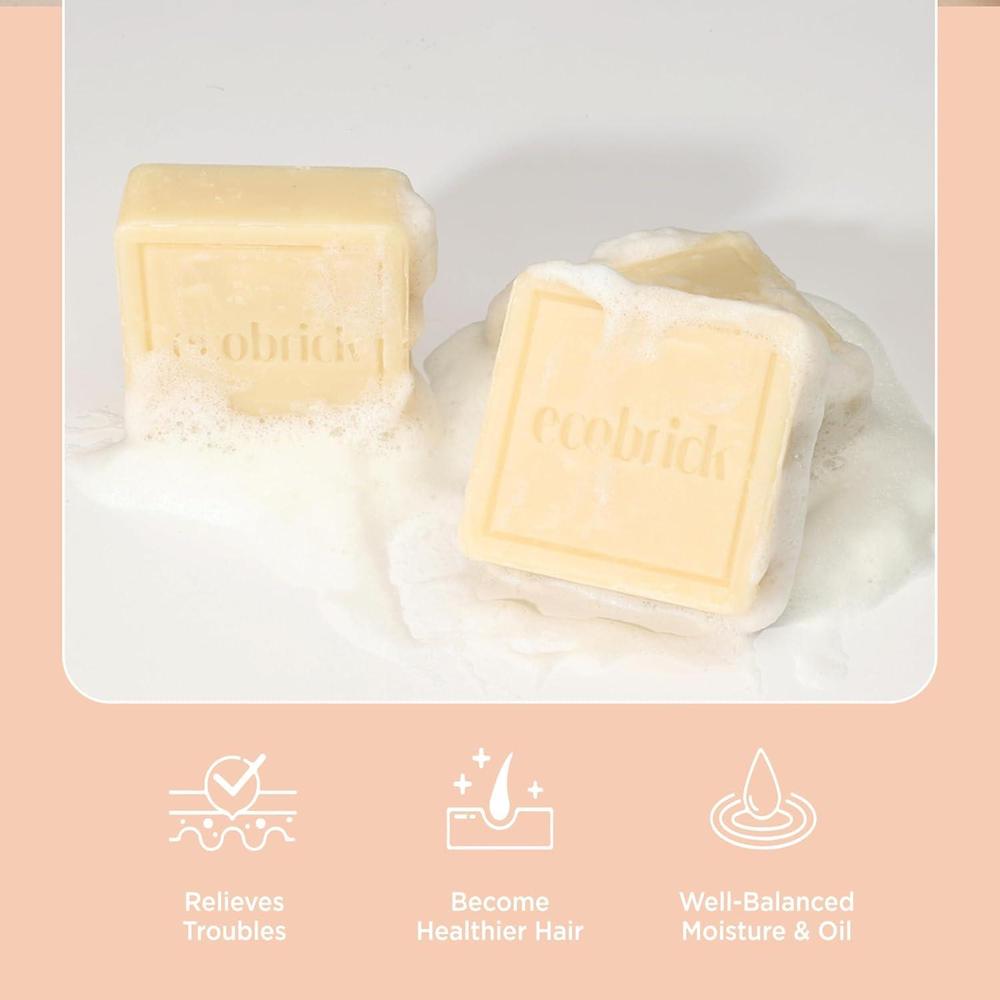 ECOBRICK Mild Acidic Shampoo Bar - Scalp Care