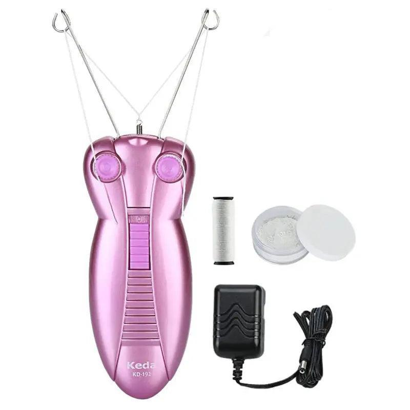 Ladies Facial Epilator - Electric Beauty Epilator with Facial Massager