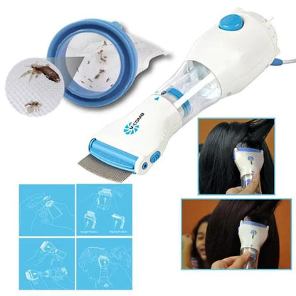 Licetec V-Comb Electric Lice Comb - Detects and Prevents Infestations