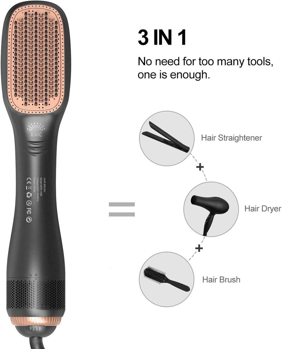 Electric Hair Dryer Brush