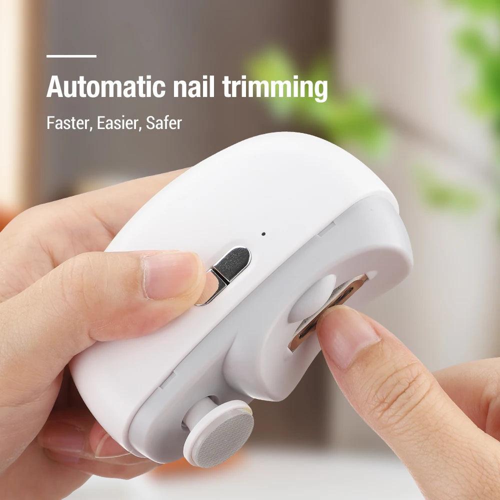 Electric Nail Clipper Cutter